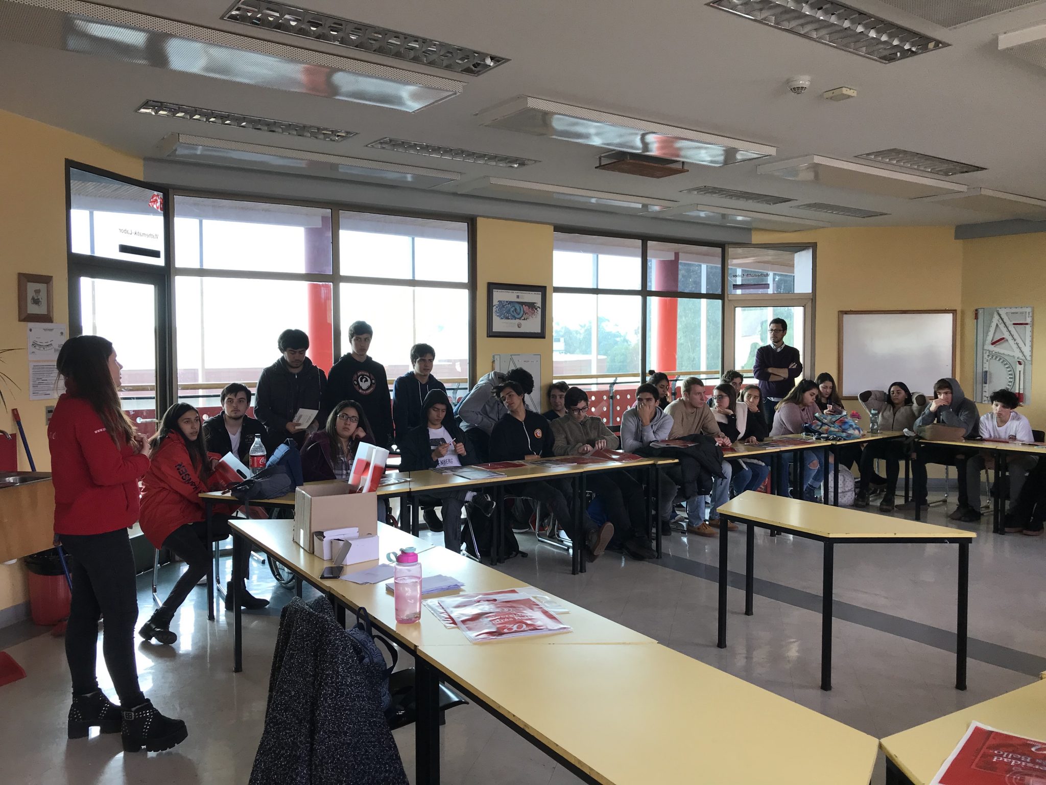 Unab Participa en Semana Vocacional del Colegio Alemán de Concepción - Charla a 4° medios