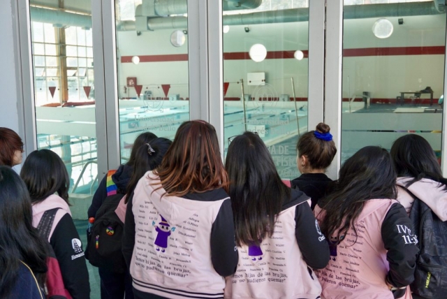 Colegio San Juan Bautista en visita Casona de Las Condes