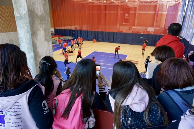 Colegio San Juan Bautista en visita Casona de Las Condes