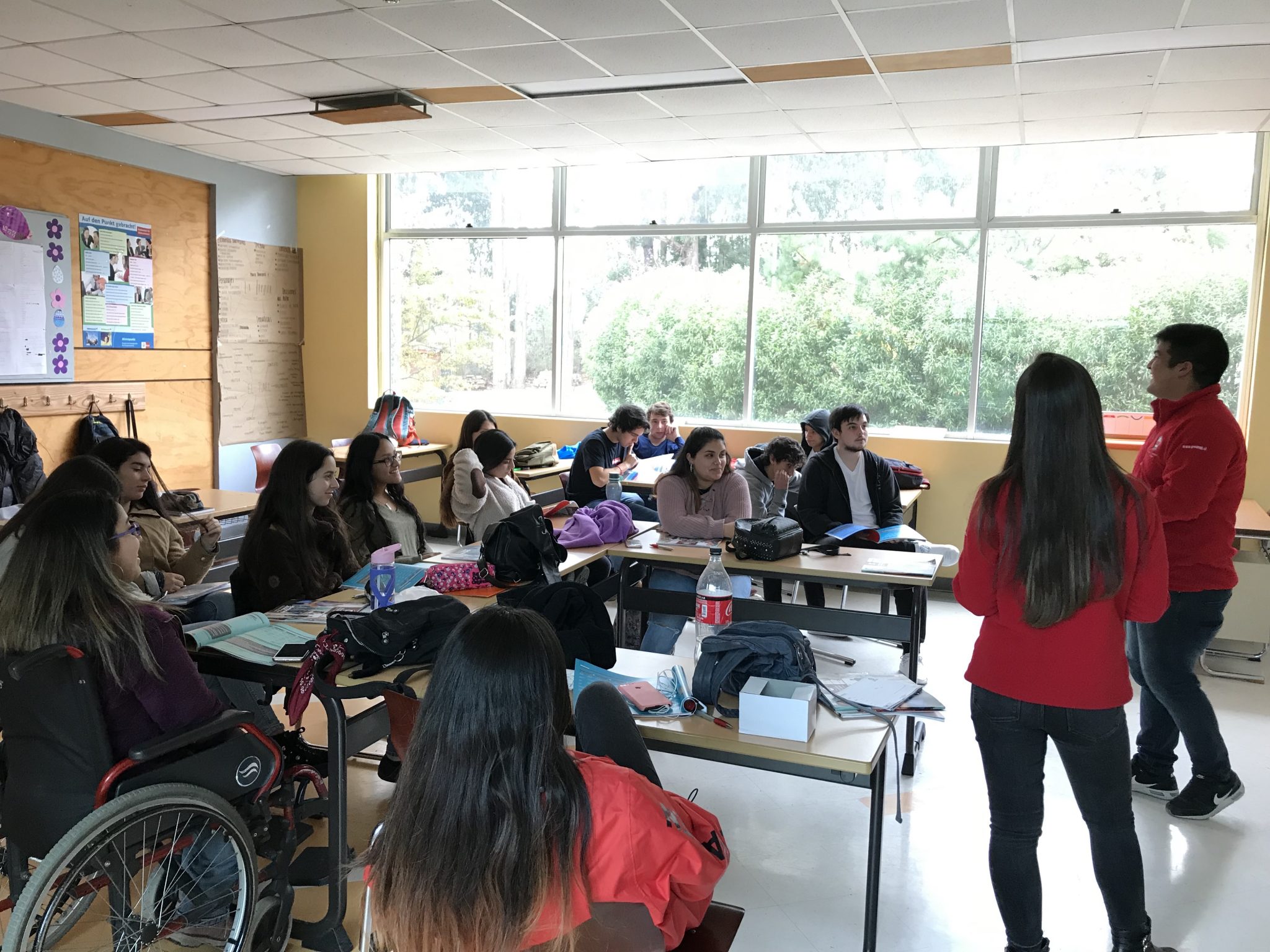Unab Participa en Semana Vocacional del Colegio Alemán de Concepción - Focus Group 3° y 4° medios