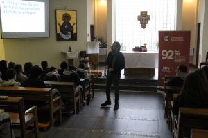 Colegio Saint Dominic participa en charla de Gabriel León